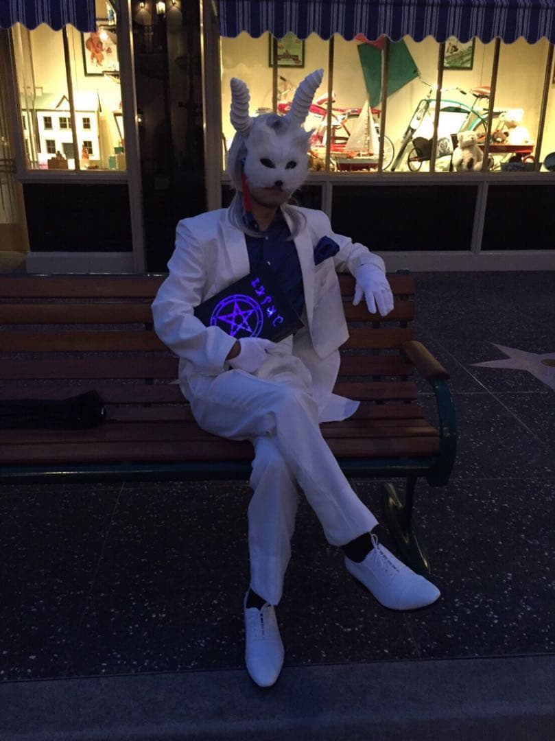 燕尾服白 ハロウィン