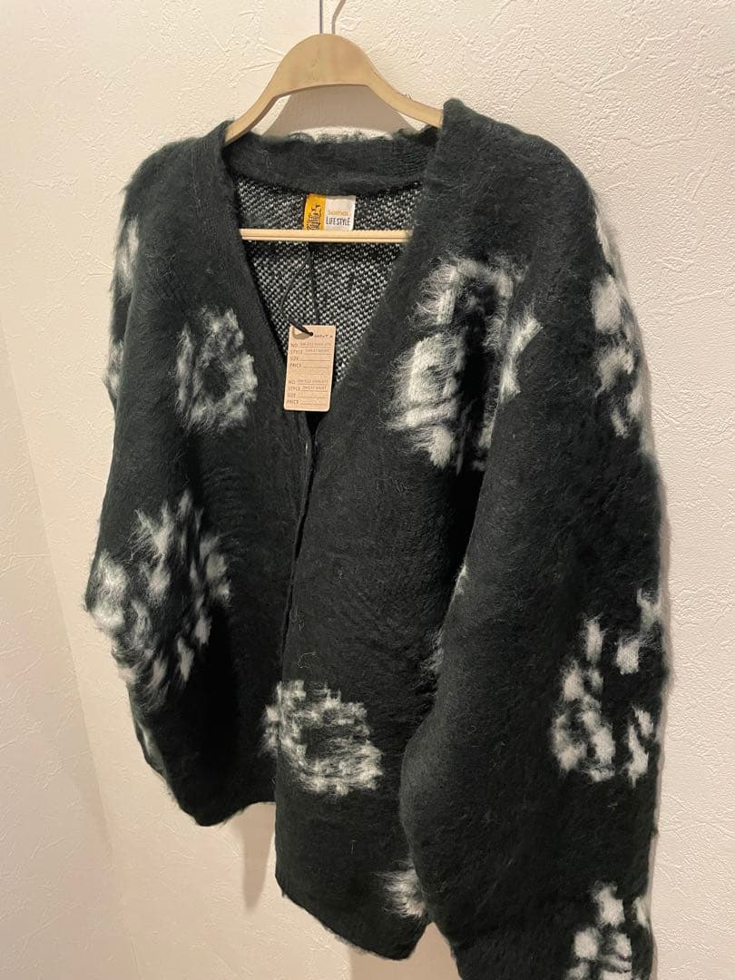 SAINT Mxxxxxx デニムティアーズカーディガン M