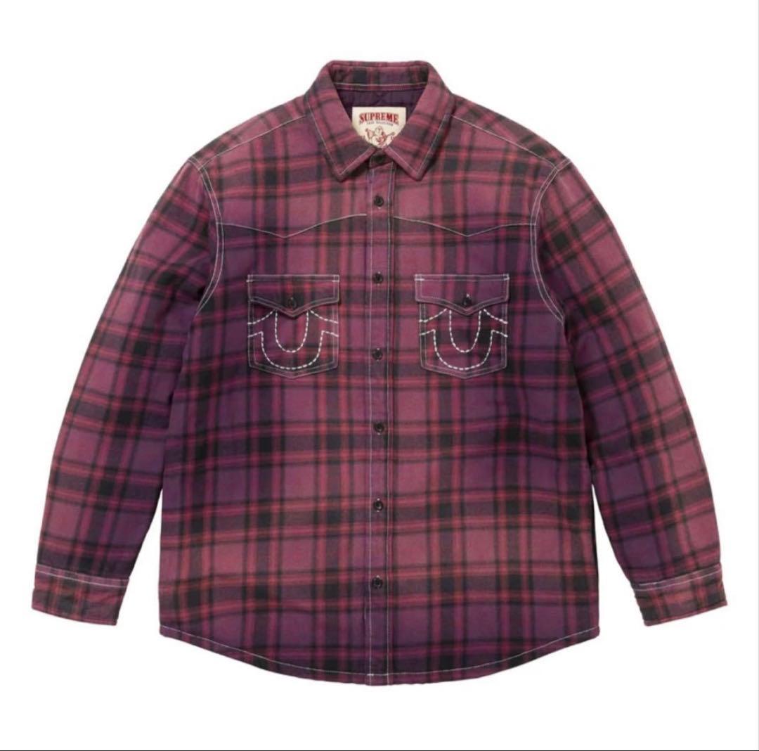 トップス Supreme True Religion Flannel Shirt