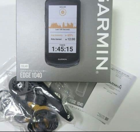 Garmin Edge 1040 SOLARサイクルコンピューター 本体