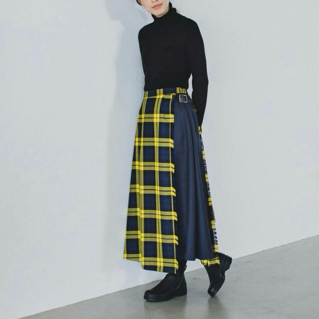 【極美品】O’NEIL OF DUBLIN イエロー フレアスカート サイズ8