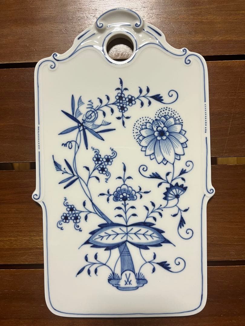 マイセン ブルーオニオン サービングプラター