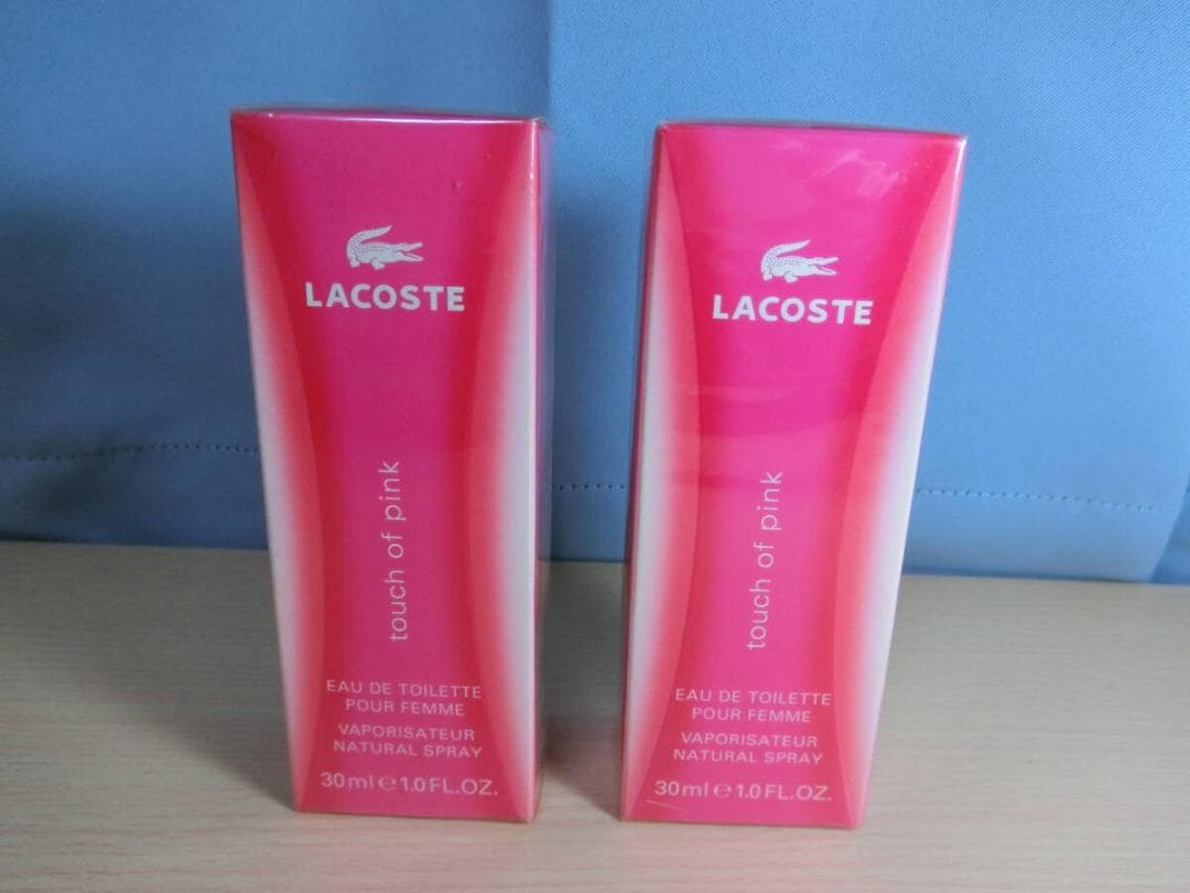 ラコステ タッチオブピンク オードトワレ 30ml 2本 香水 LACOSTE