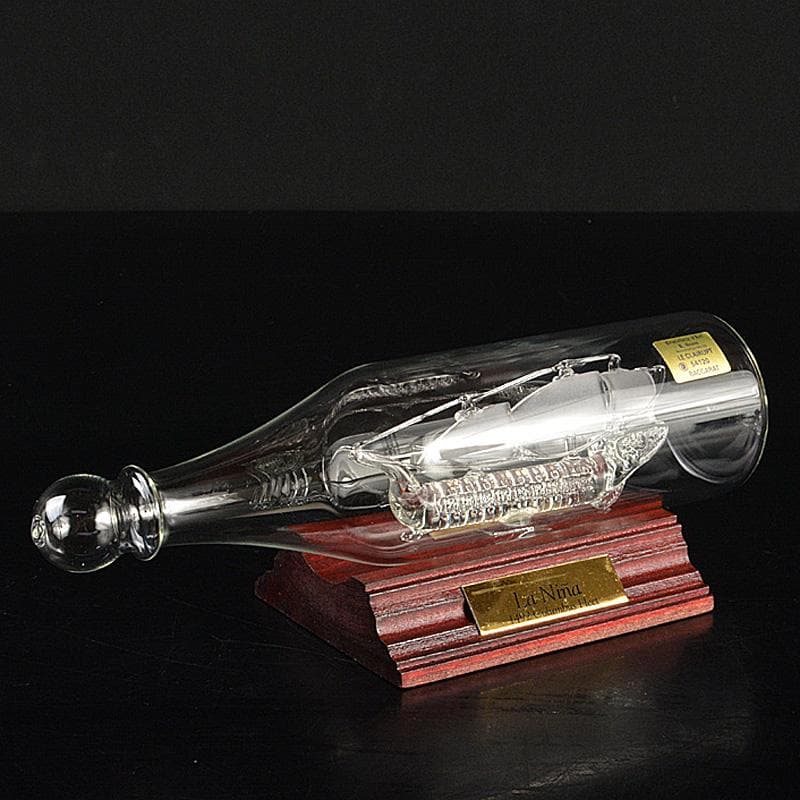 Baccarat　バカラ　ボトルシップ　コロンブスフリート　V　R7021