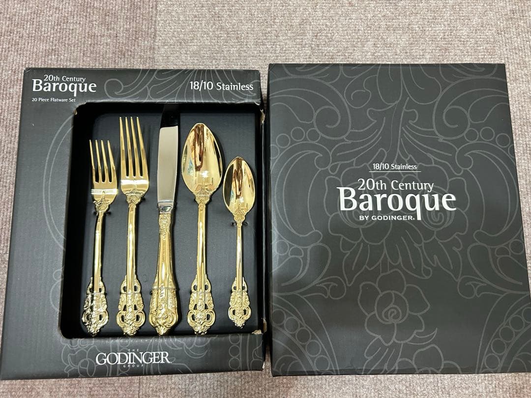 Godinger 20th Century Baroque カトラリーセット