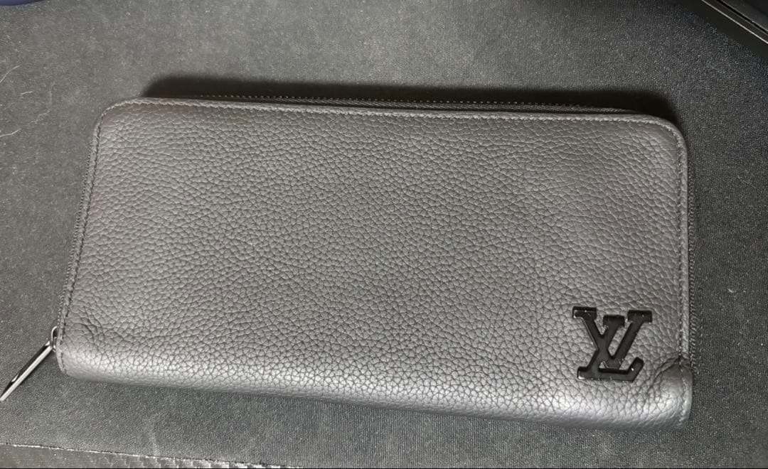Louis Vuitton ブラック 長財布　本物証明あり