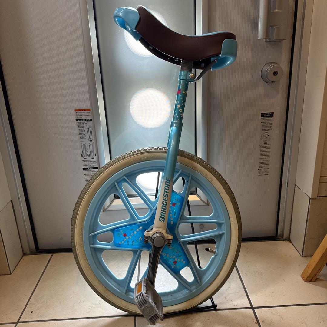 BRIDGESTONE SCARE CROW 一輪車 水色