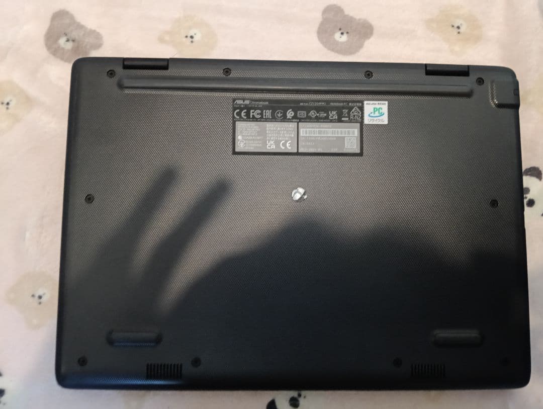 ASUS Chromebook cz1204fm2a 充電器、説明書付き