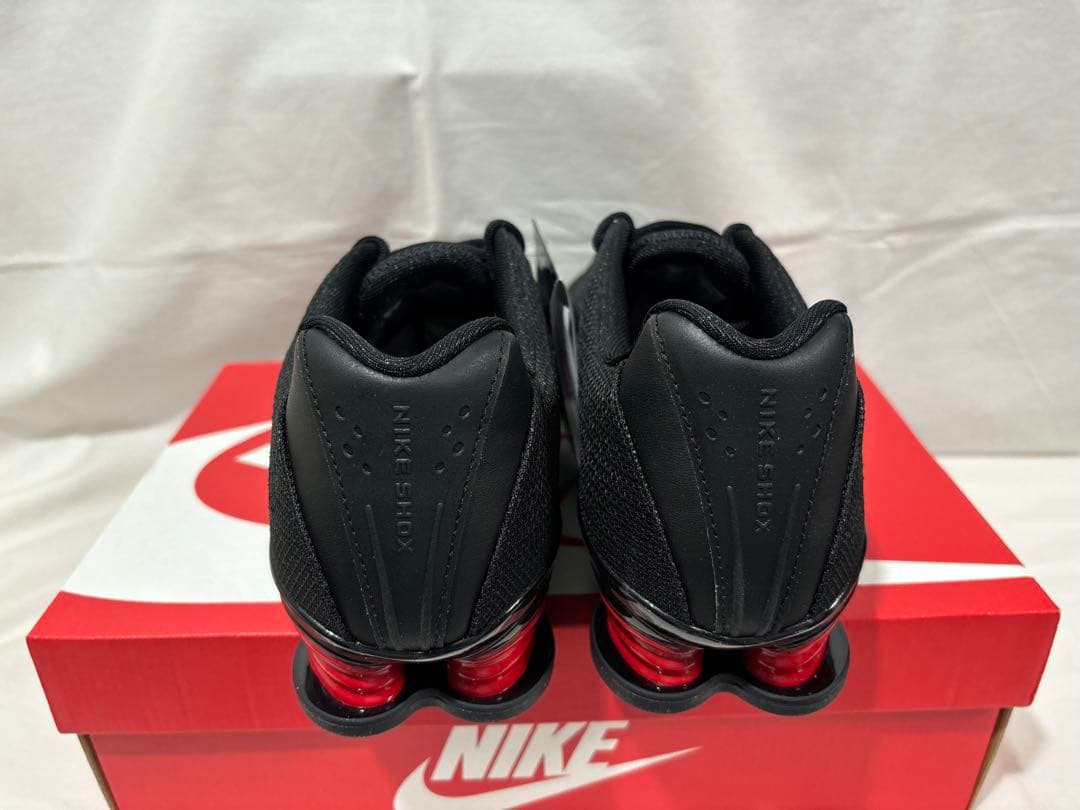 nike w shox z black red 28.5 ショックス ブラック