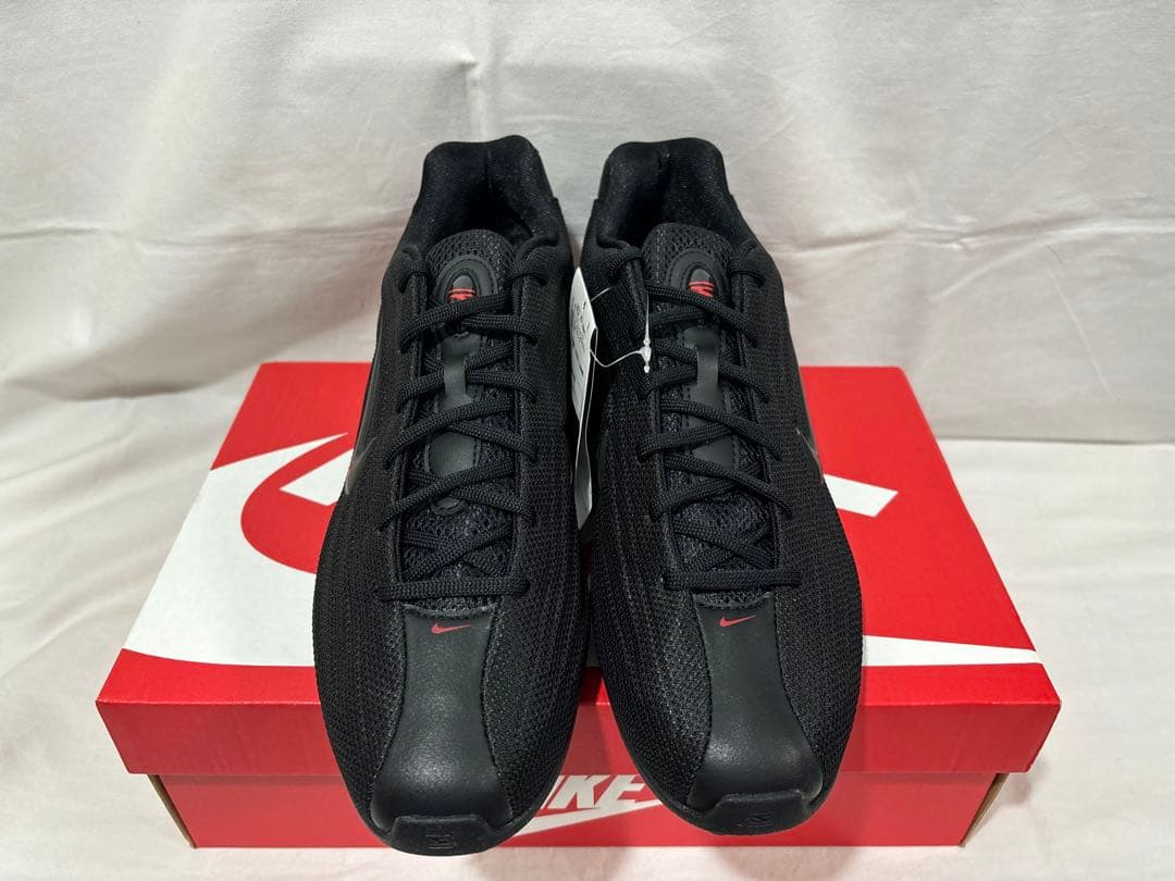 nike w shox z black red 28.5 ショックス ブラック