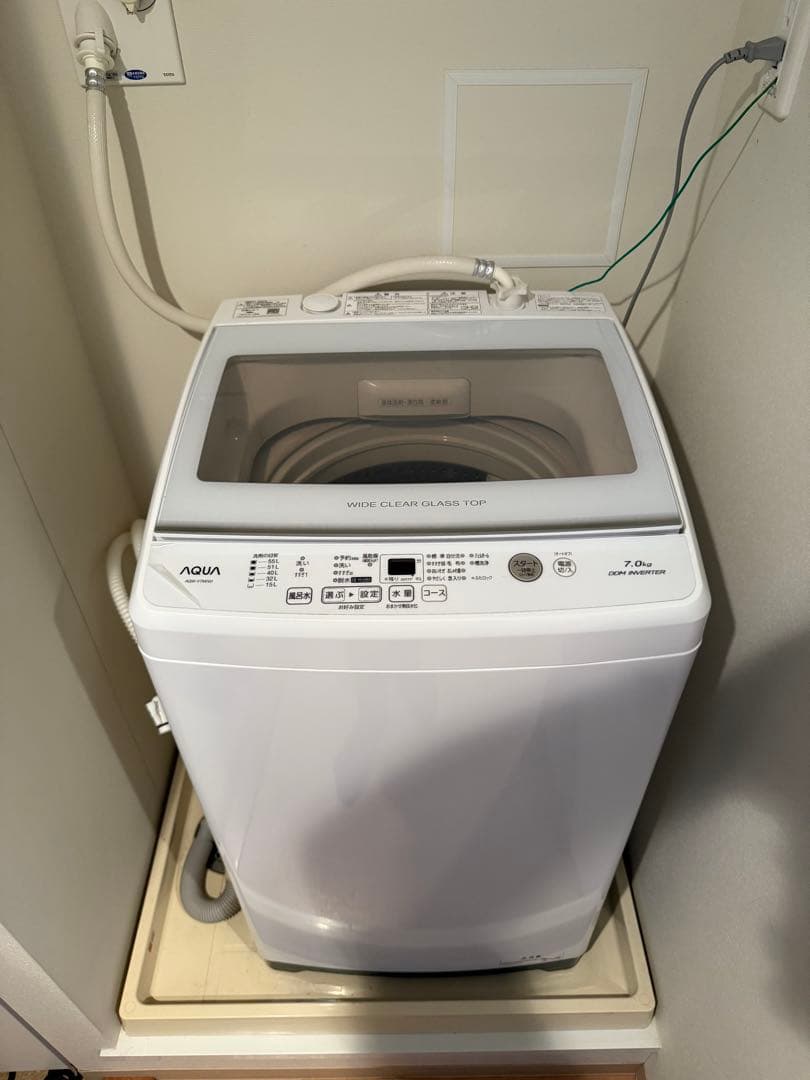 縦型洗濯機　AQW-V7M(W) 2022年製