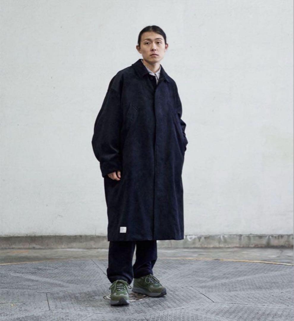 ジ*イ様 フレッシュサービス　コーデュロイユーティリティポケットオーバーコート