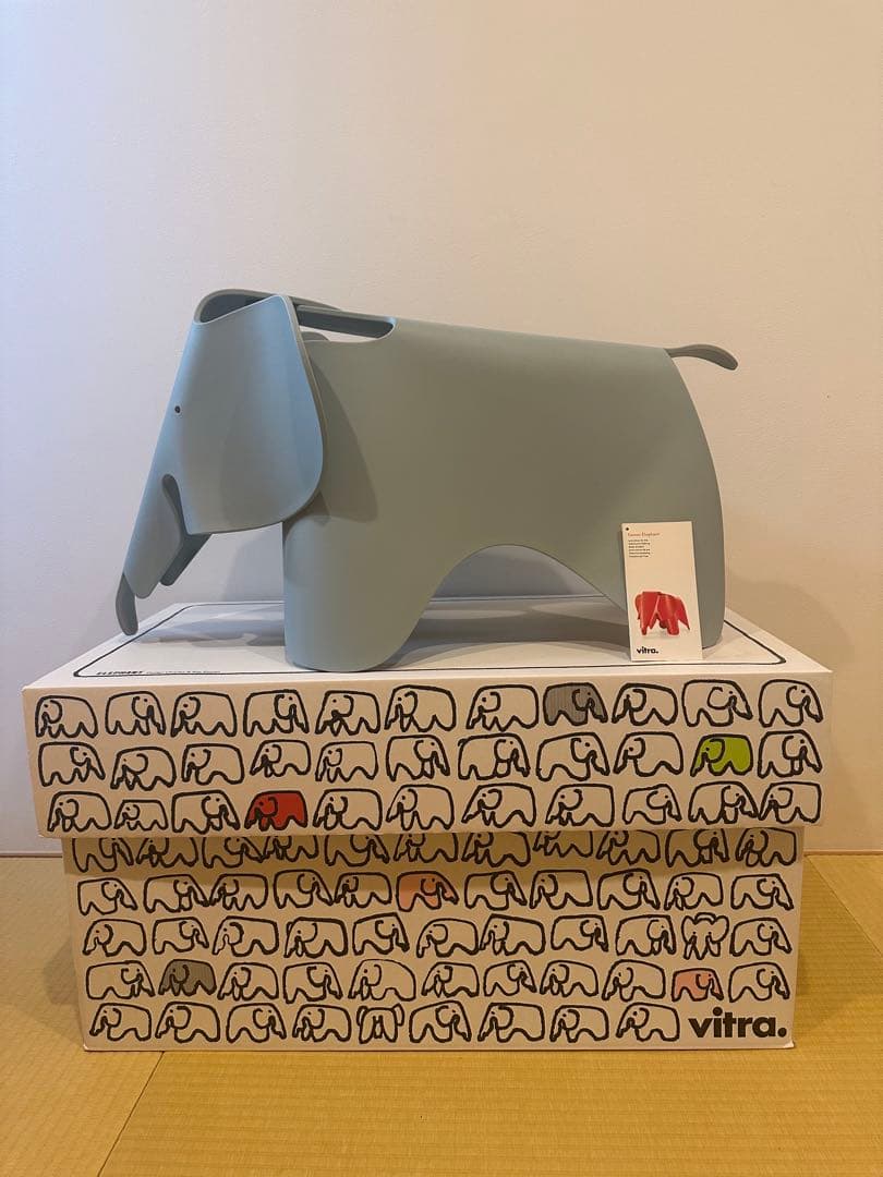 vitra プライウッド　エレファント　イームズ　元箱付