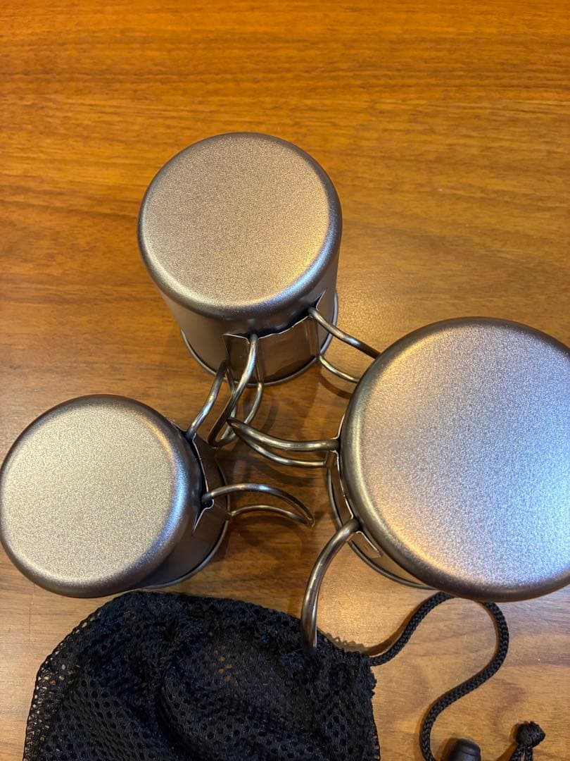  peak チタンマグカップセット 3個