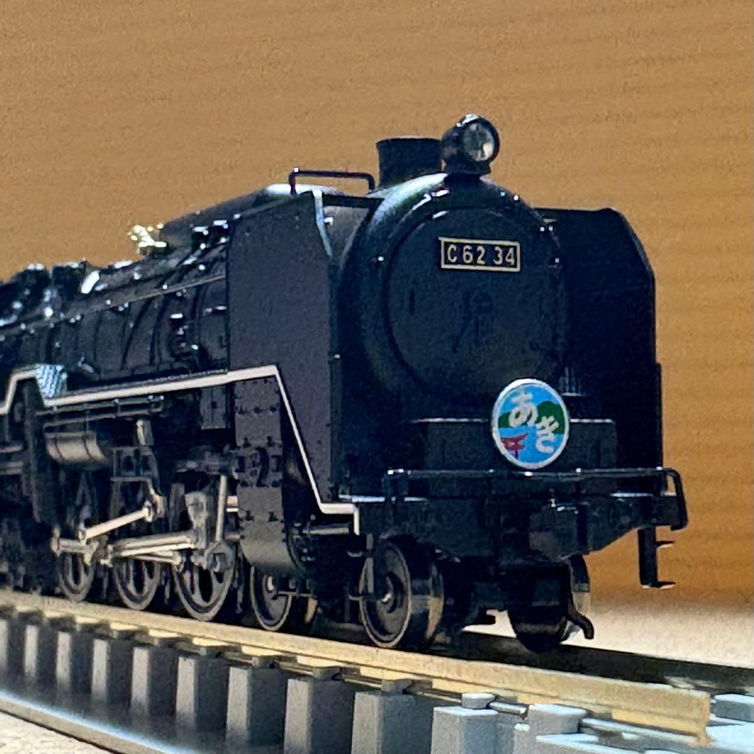 KATO 2017-5 C62 山陽形（呉線）　Nゲージ 蒸気機関車
