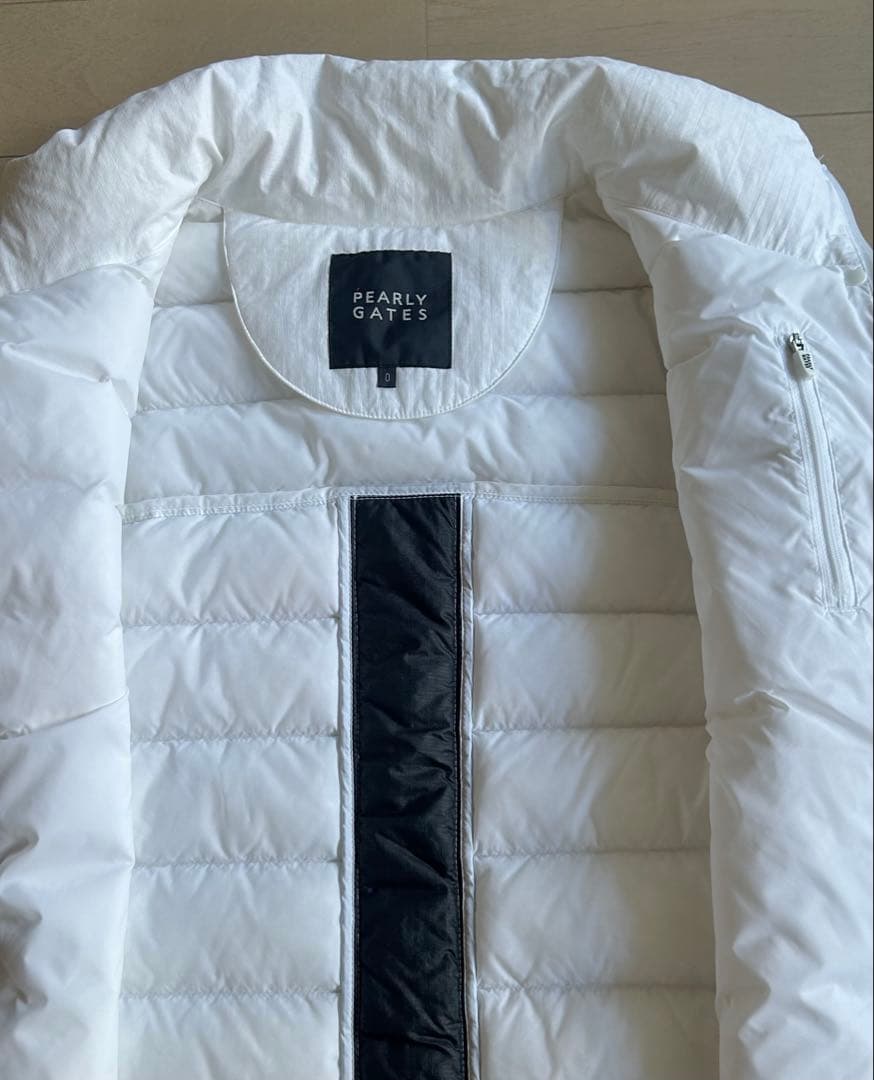 ミッキー様PEARLY GATES ホワイトダウンジャケット