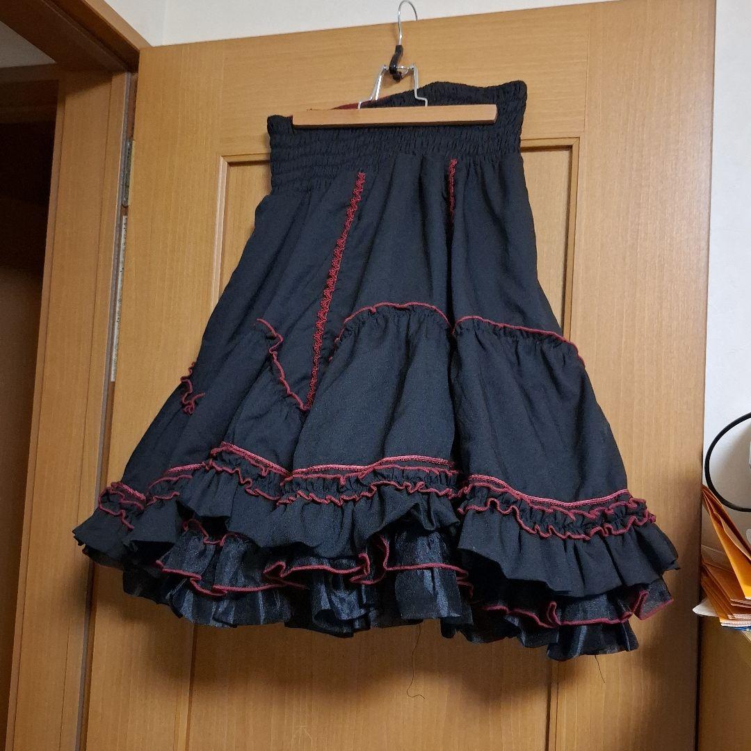 OzzOnONESTE オッズオン オネスト リバーシブルシャーリングスカート