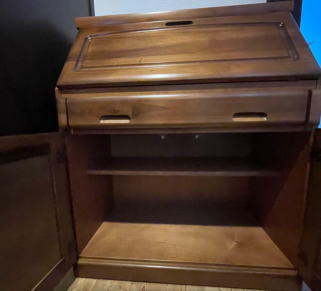 ヴィンテージ家具　大雪木工　ライティングビューロー　机　ワークデスク　学習机