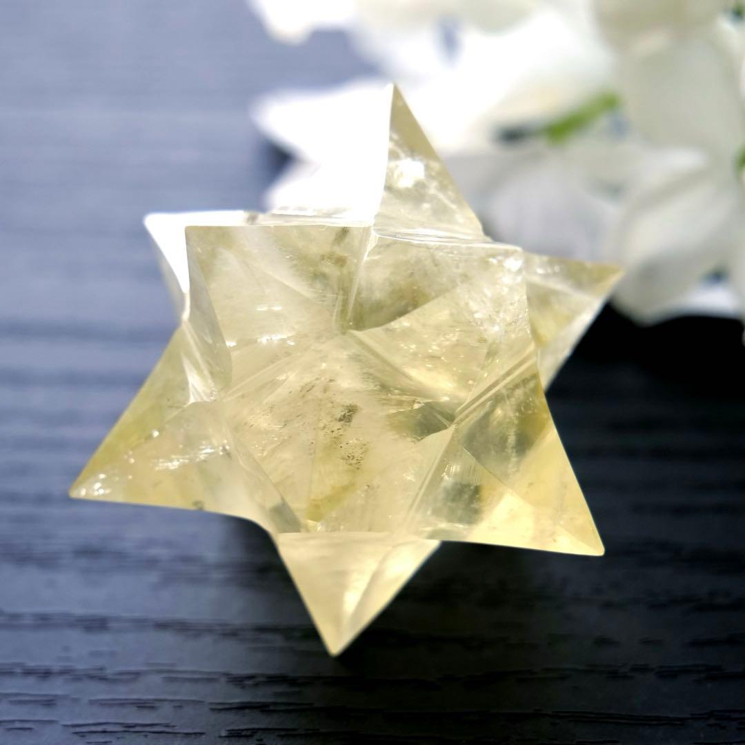 アステロイド天然石シトリン　41ミリ