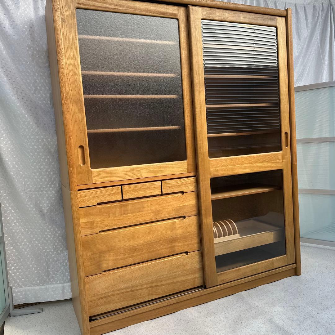 【展示品】カリモク 大en卓シリーズ 食器棚 カップボード is※