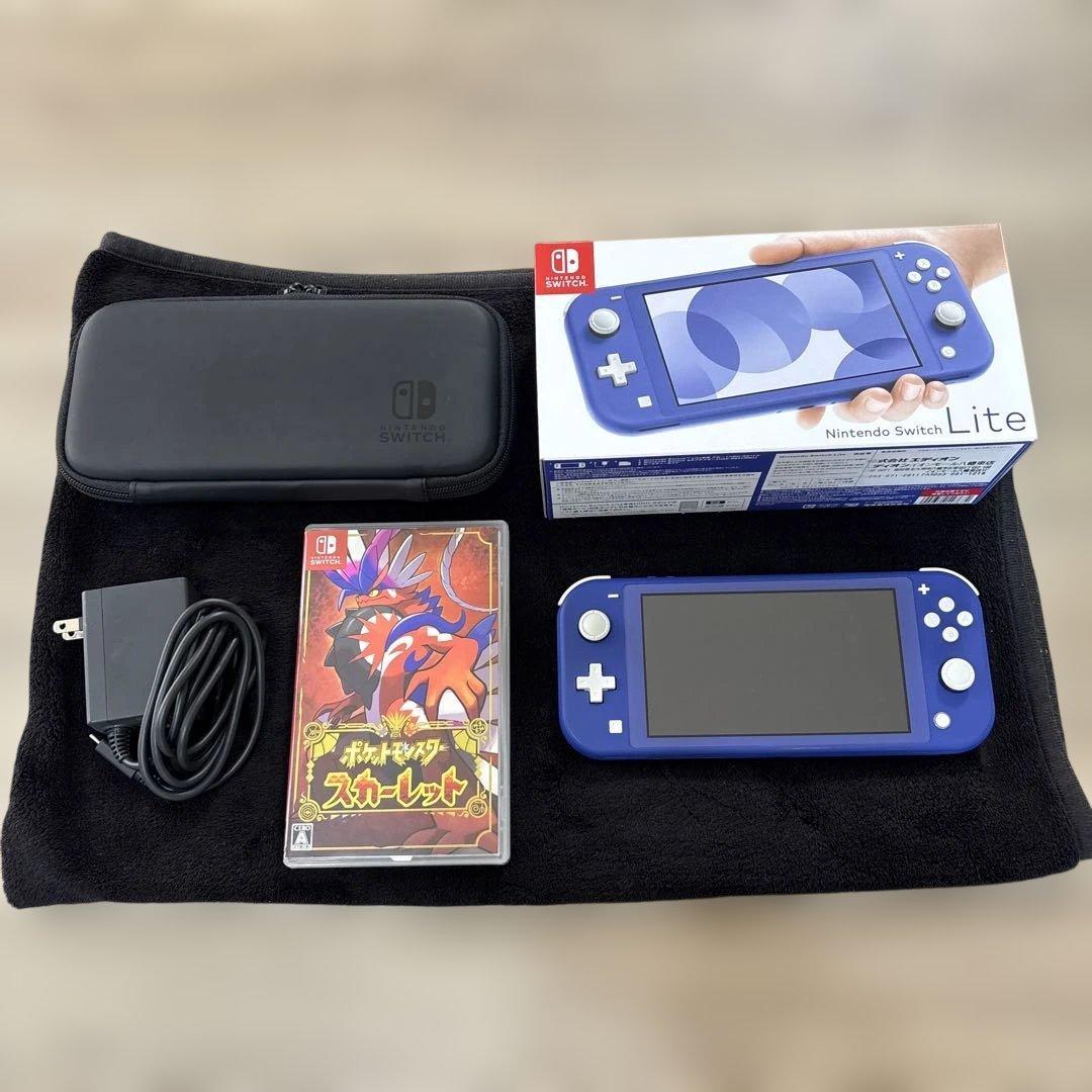 Nintendo Switch Lite 本体とスカーレットセット売り