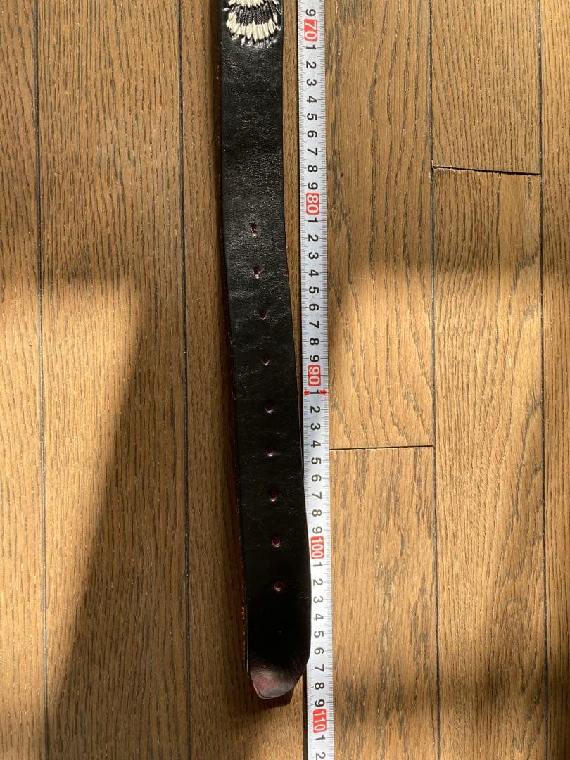 【一点物]MEXICO革ベルト38 ハンドメイド