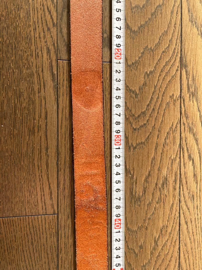 【一点物]MEXICO革ベルト38 ハンドメイド