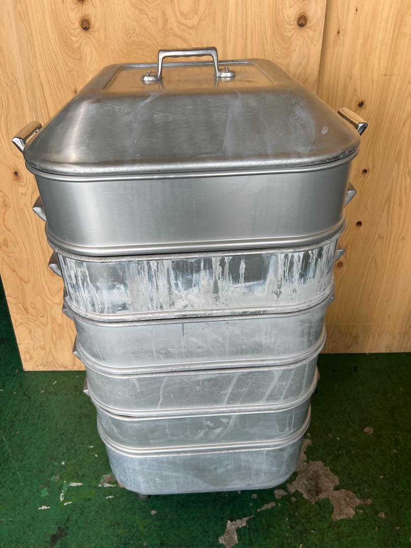 アルミ6段蒸し器