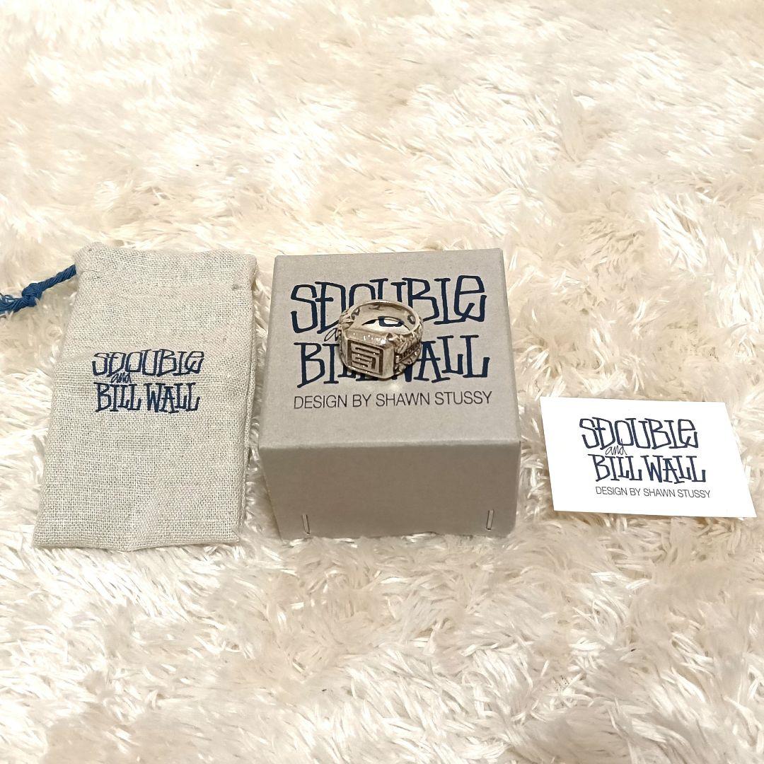 S/DOUBLE BILL WALL LEATHER シルバーリング