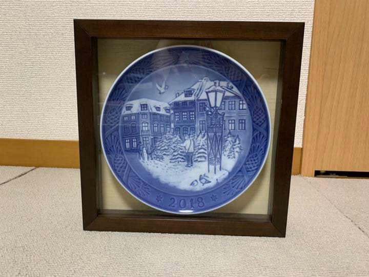 【新品未使用】ロイヤルコペンハーゲン2018イヤープレート