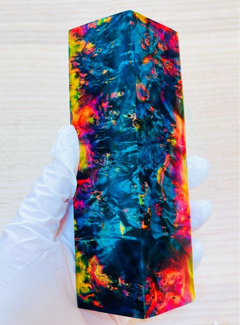 スタビライズドウッド　バール材　瘤材B4574