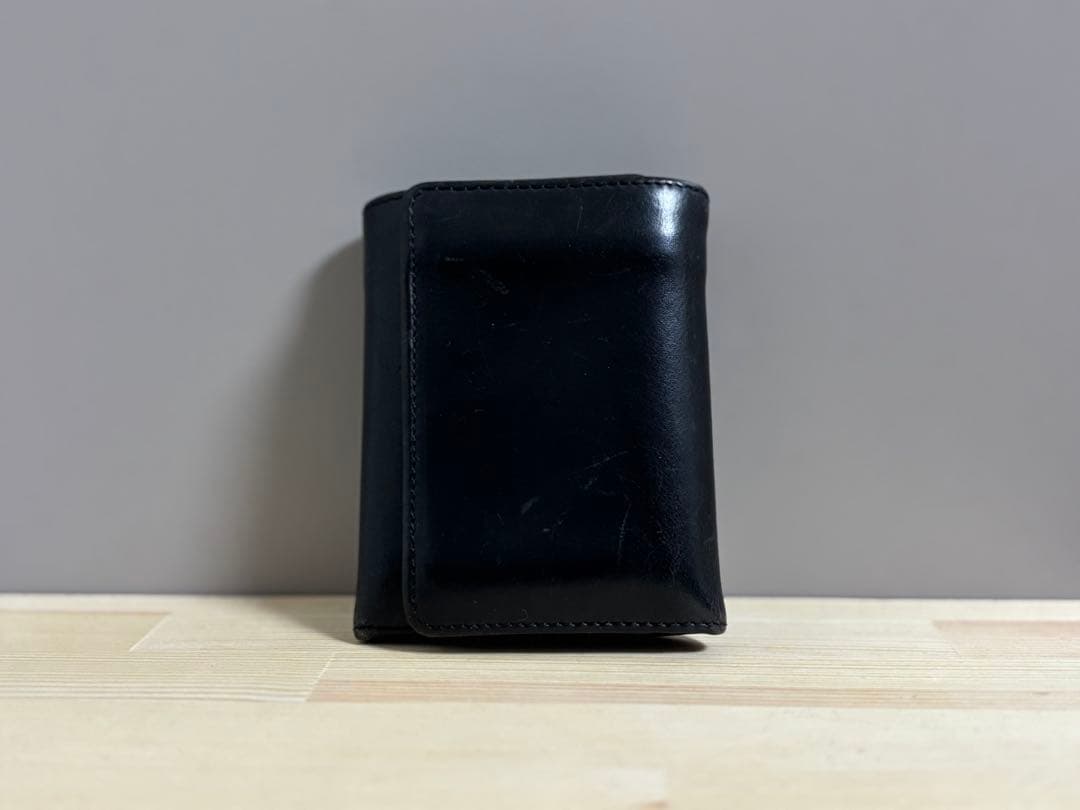 GLEN ブライドルレザー 三つ折り財布