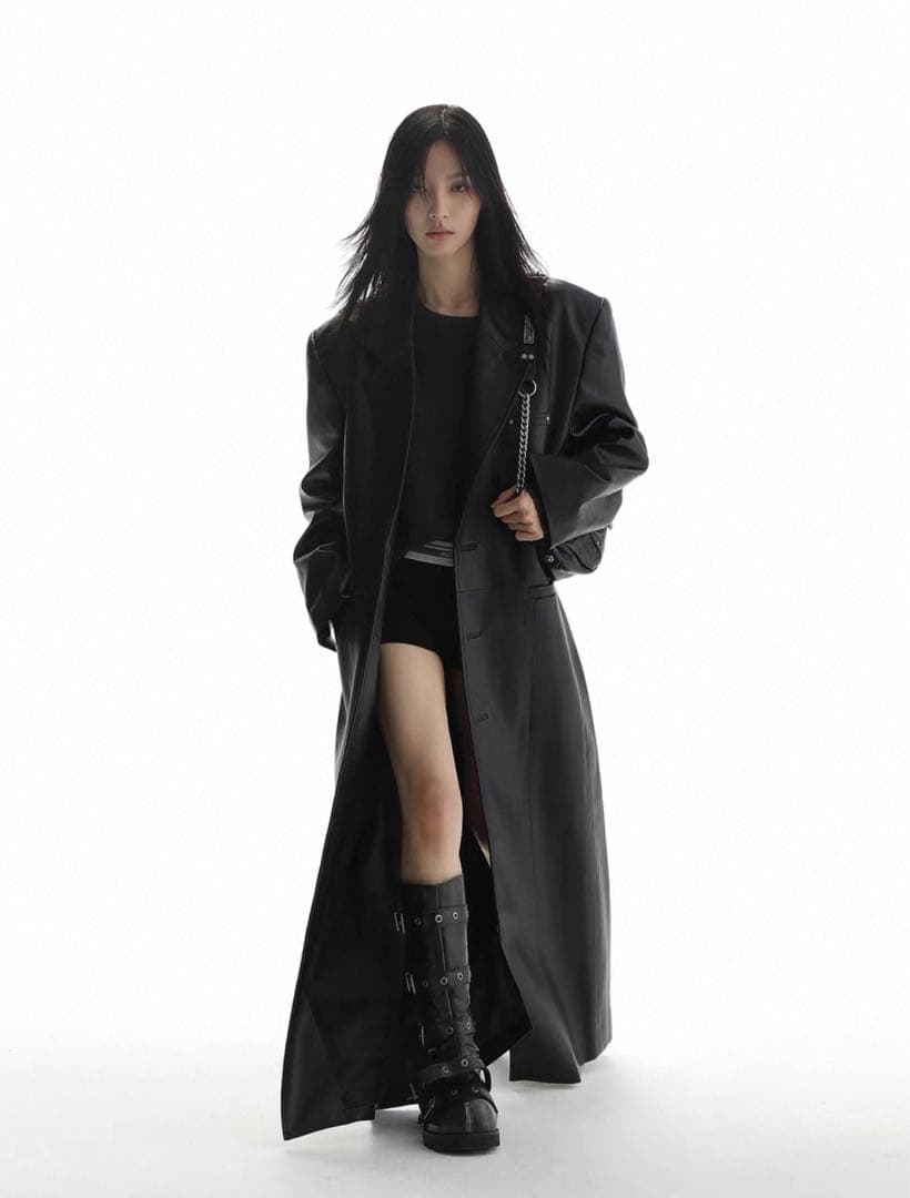 masonprince 25aw 2回着用 レザーコート