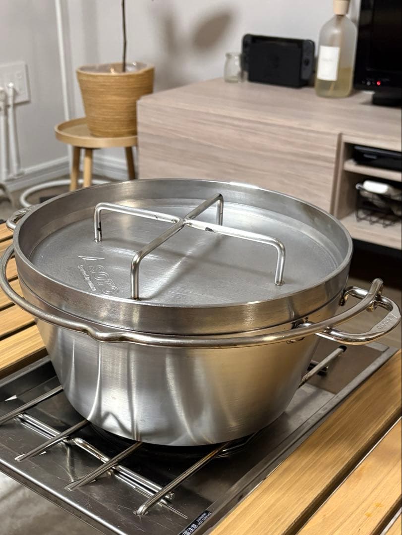 SOTO 10インチ　ステンレス ダッチオーブン 中型