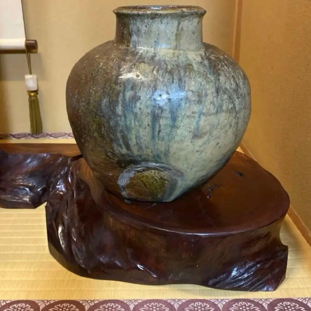 常滑焼壷 平安時代 木箱付き