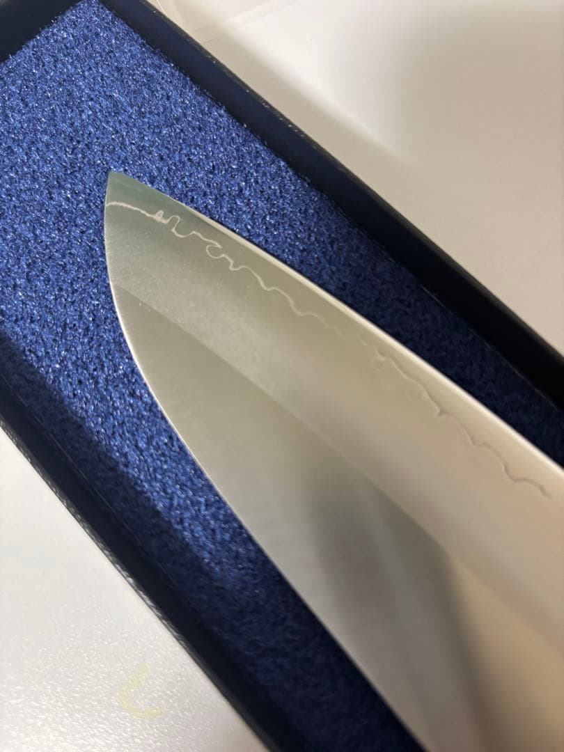 名匠秀貞作★サンドビックスウェーデン鋼三層鋼包丁関刃物本割込