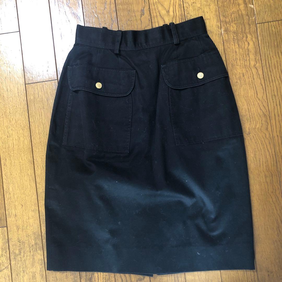 専用です シャネル 黒のポケット付きタイトスカート