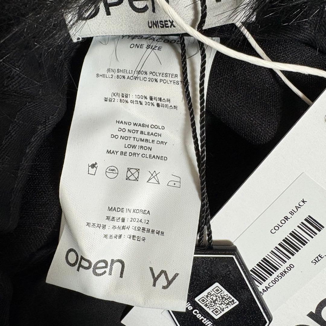 【韓国限定】OPEN YY_FAUX FUR EARFLAP CAP キャップ