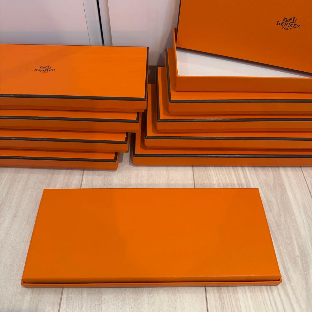 エルメス　チャーム箱 10セット　HERMESオレンジBOX空箱