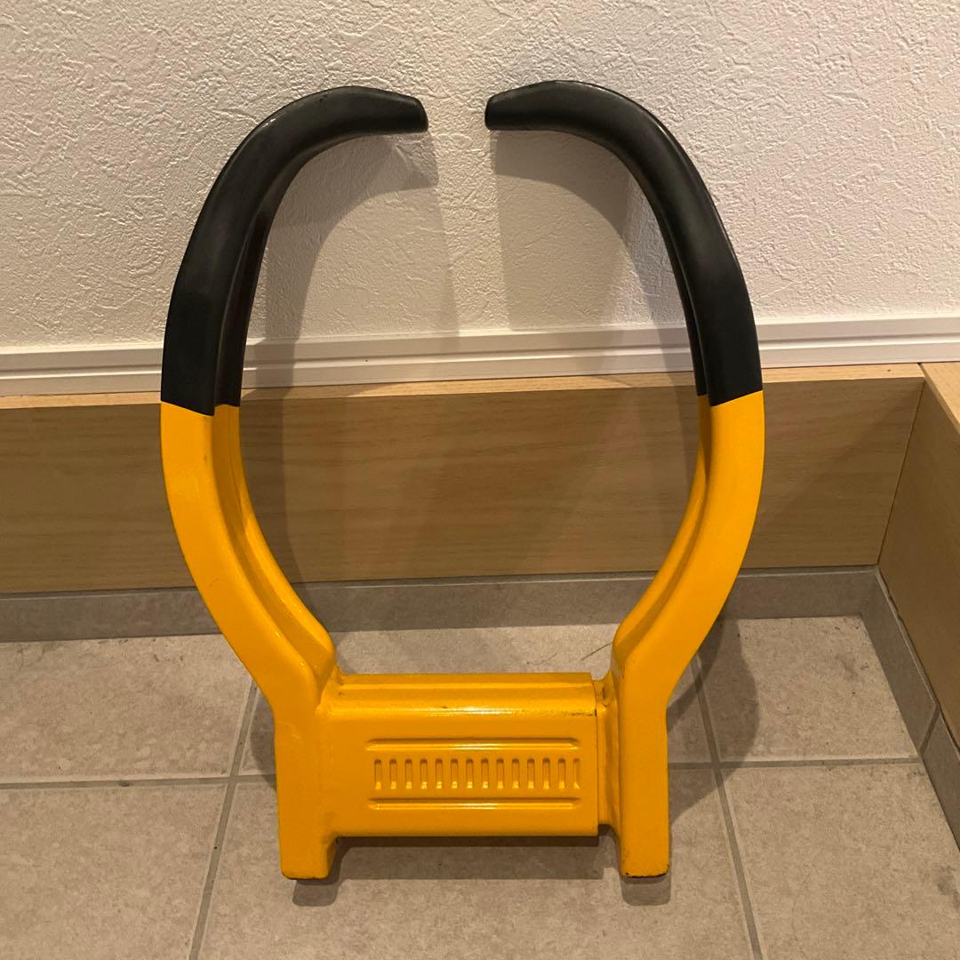 TOYOTA カーロック イエロー・ブラック