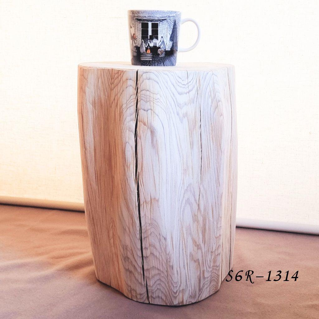 セール品 天然アロマ ひのき 切株スツール・テーブル・無垢無塗装・オーガニック