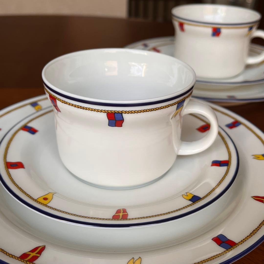 【美品】リチャードジノリ★クリッパー★トリオ　ペア