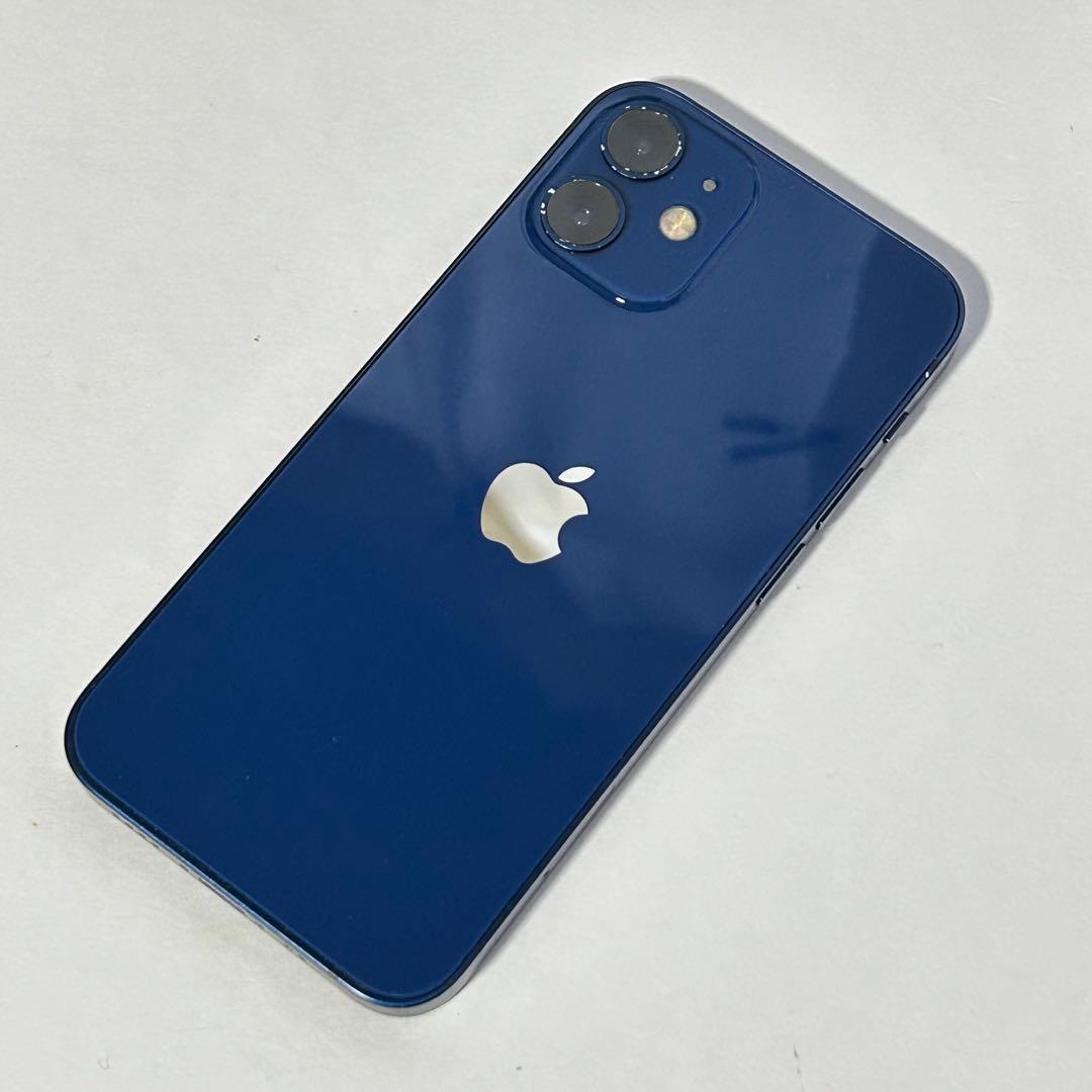 【水没ジャンク品】iPhone12mini ブルー　128GB