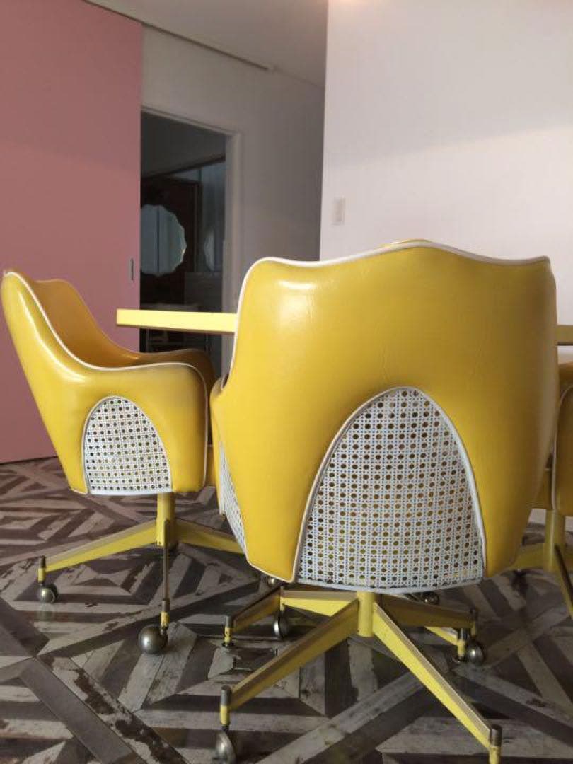 【価格交渉】超希少 60s ダイニングテーブル アメリカンビンテージ フルセット