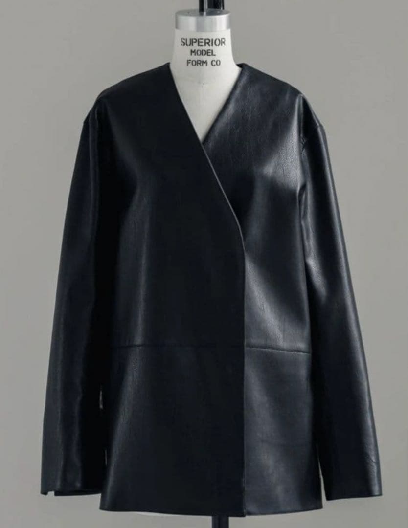 NEAU フェイクレザージャケット