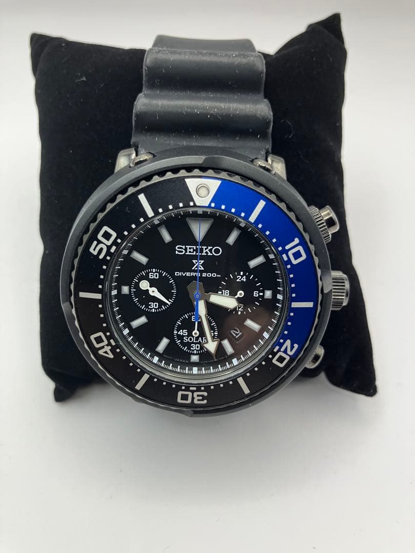 ビ*ケ様 SEIKO PROSPEX SBDL045 ソーラー クロノグラフ