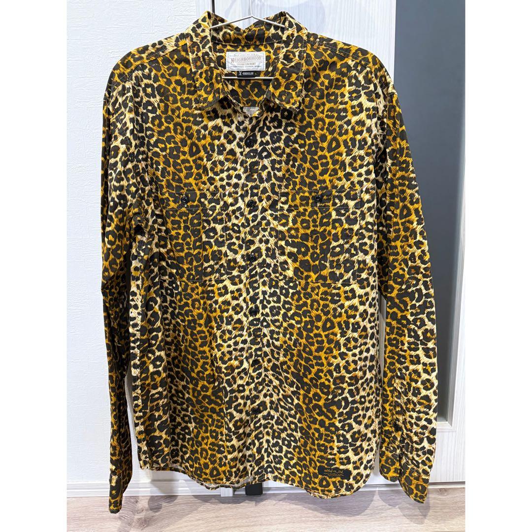 NEIGHBORHOOD Leopard 長袖シャツ XLサイズ
