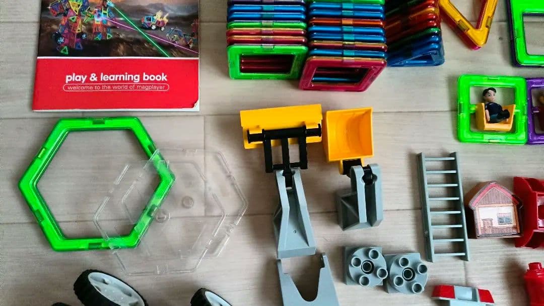 マグプレイヤー 156ピース スペシャルセット 収納 ボックス ケース付き