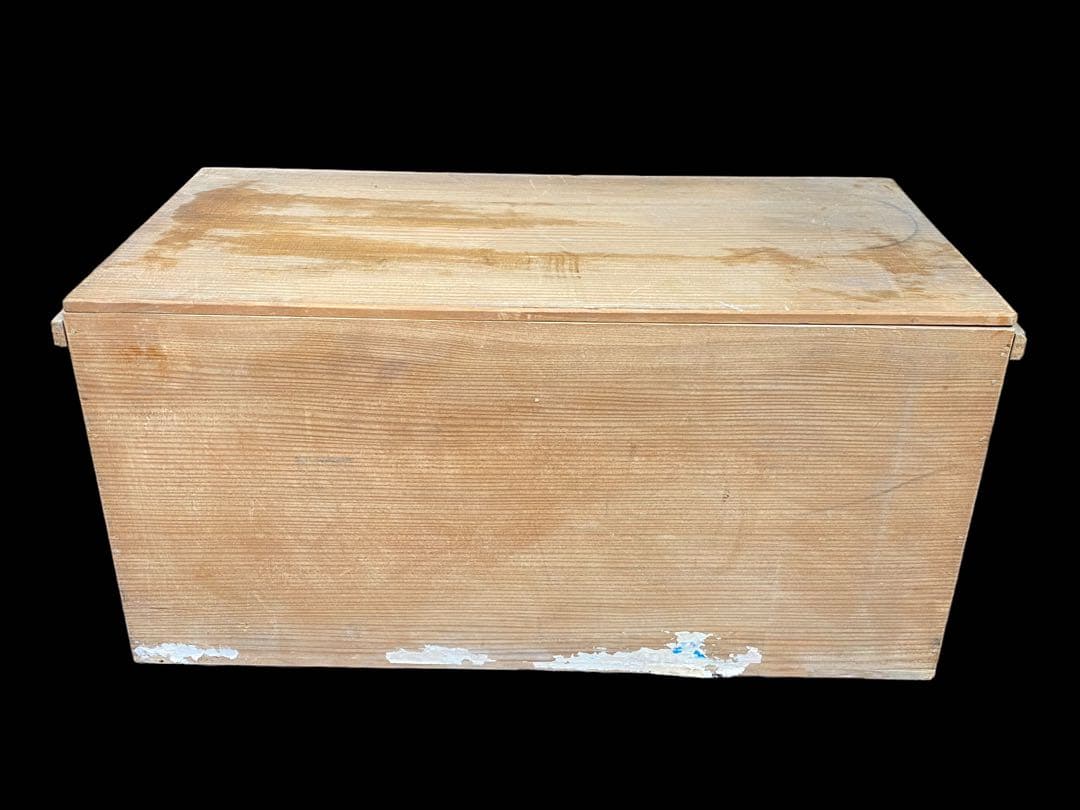 火鉢　銅　一対　火箸　木箱付き　440