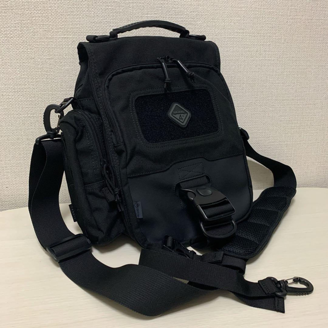HAZARD4 （ハザード４）KATO(カト) メッセンジャーバッグ　ブラック